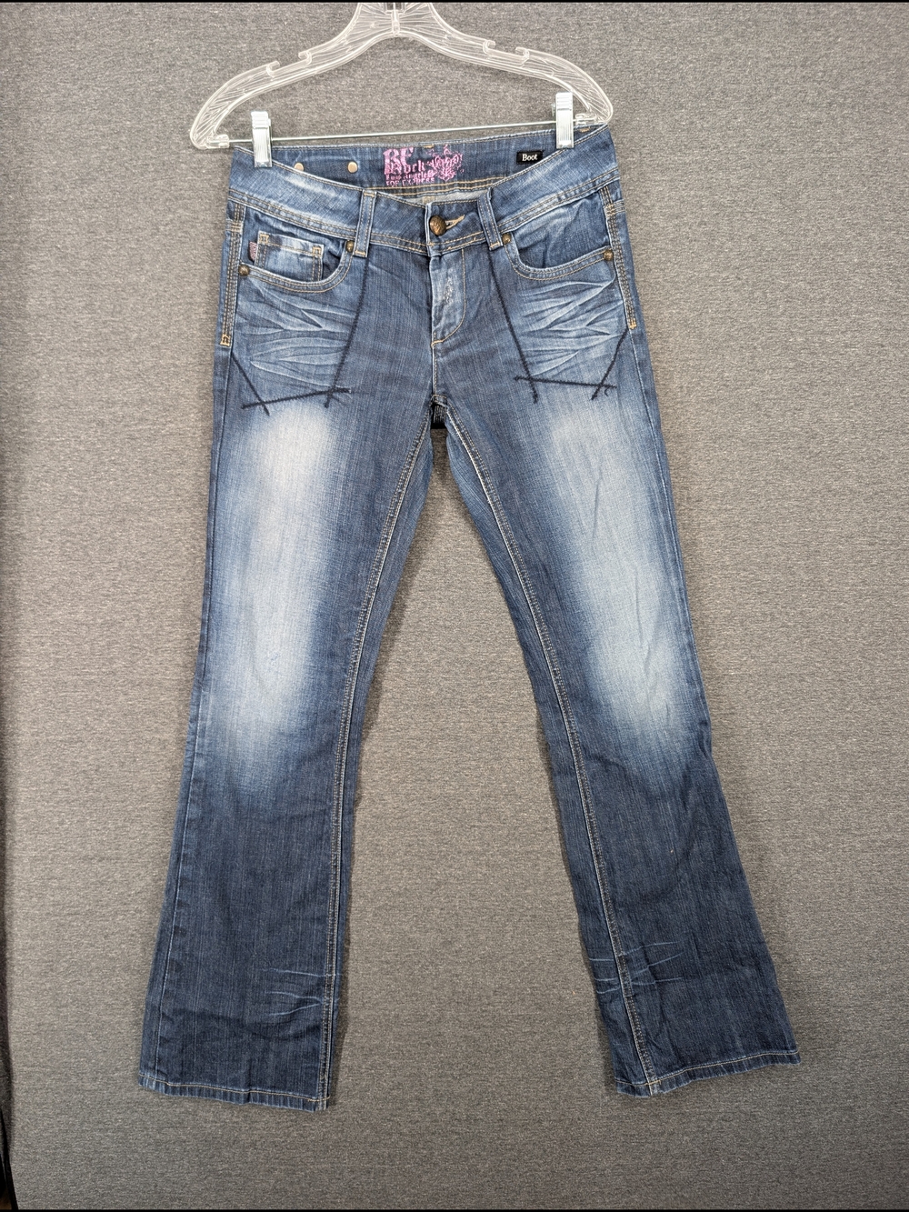 Rerock Women's Medium Blue Boot Cut Jeans